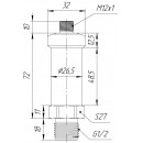 Датчик давления ТЕКО PTK1U-A-0010-02-G12M-V105-M1