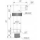 Датчик давления ТЕКО PTK1U-A-0010-02-M20M-V105-DN